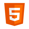 icon logo of HTML