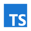 icon logo of TypeScript