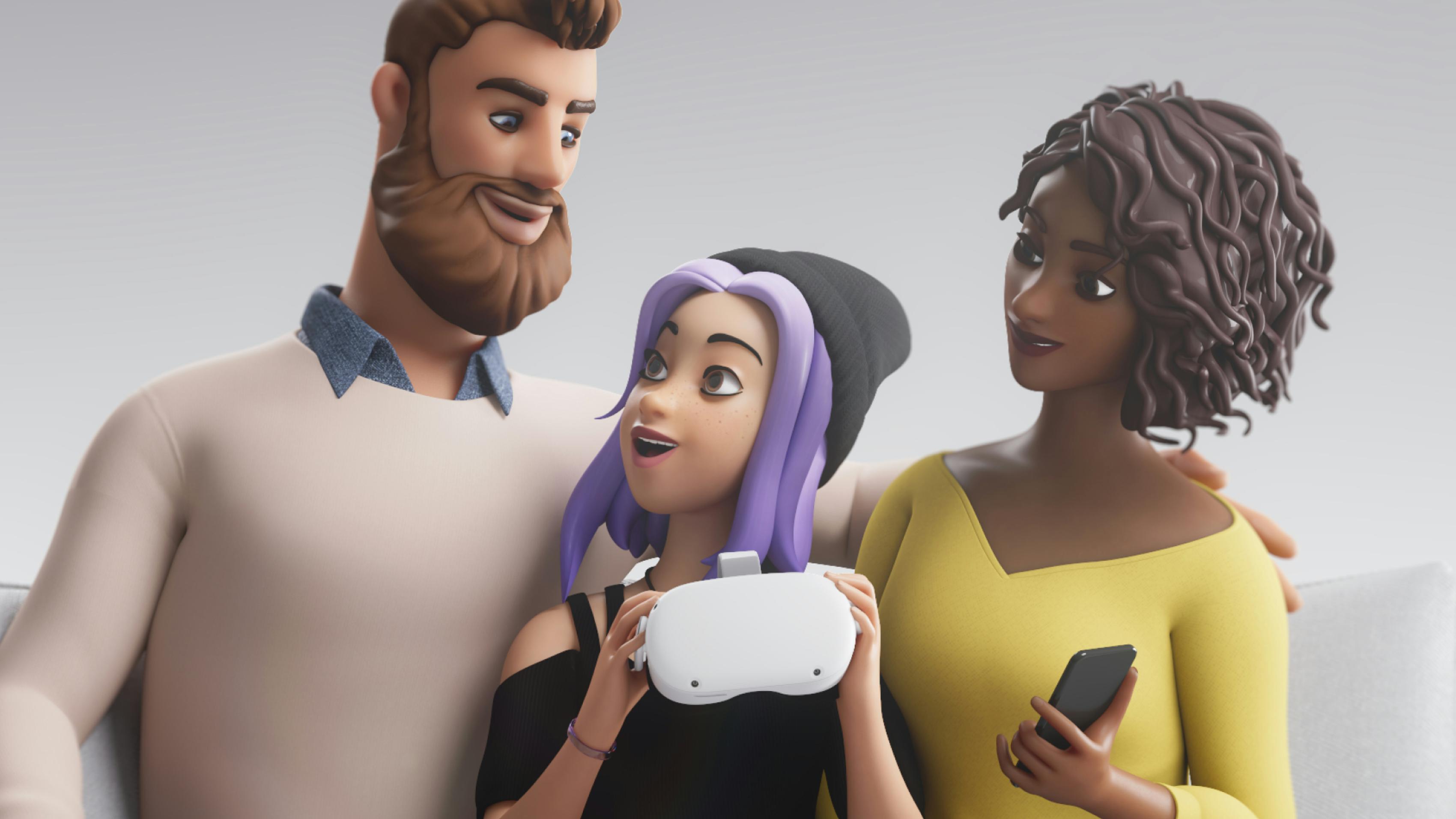 image of parents with child