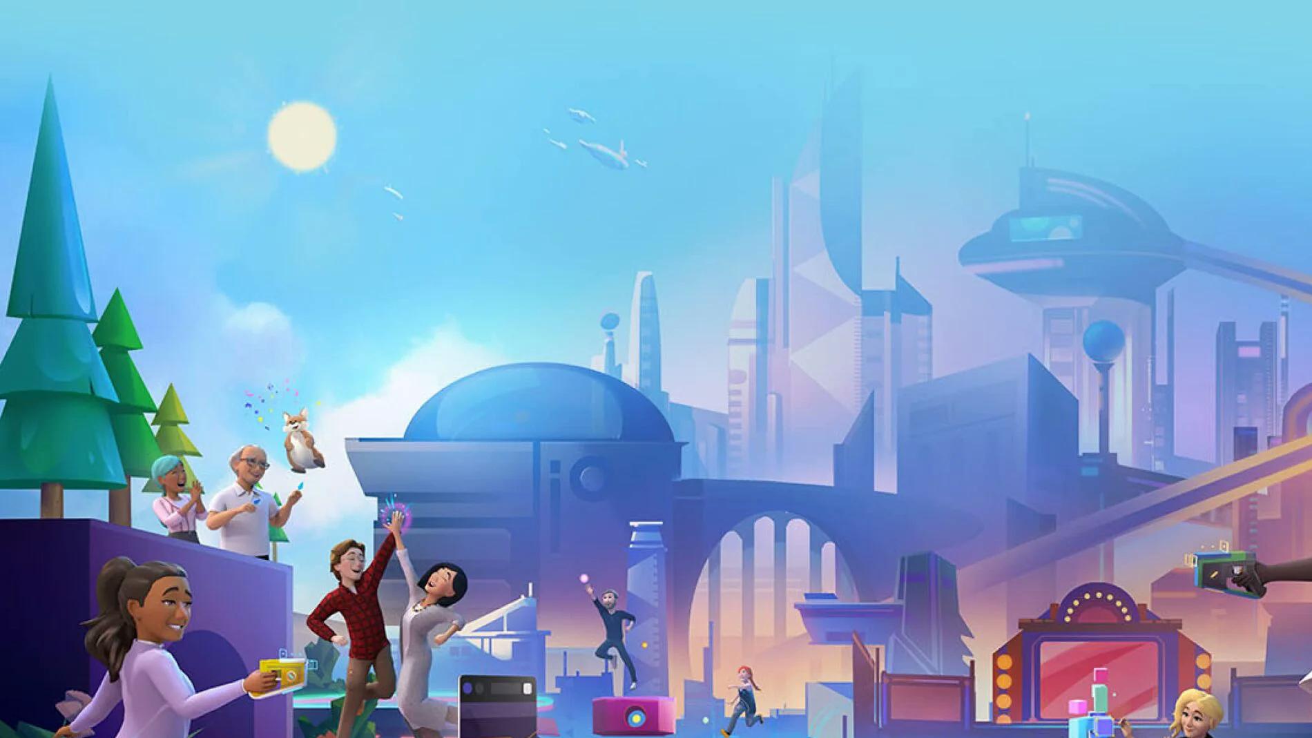 image of Horizon Worlds metaverse