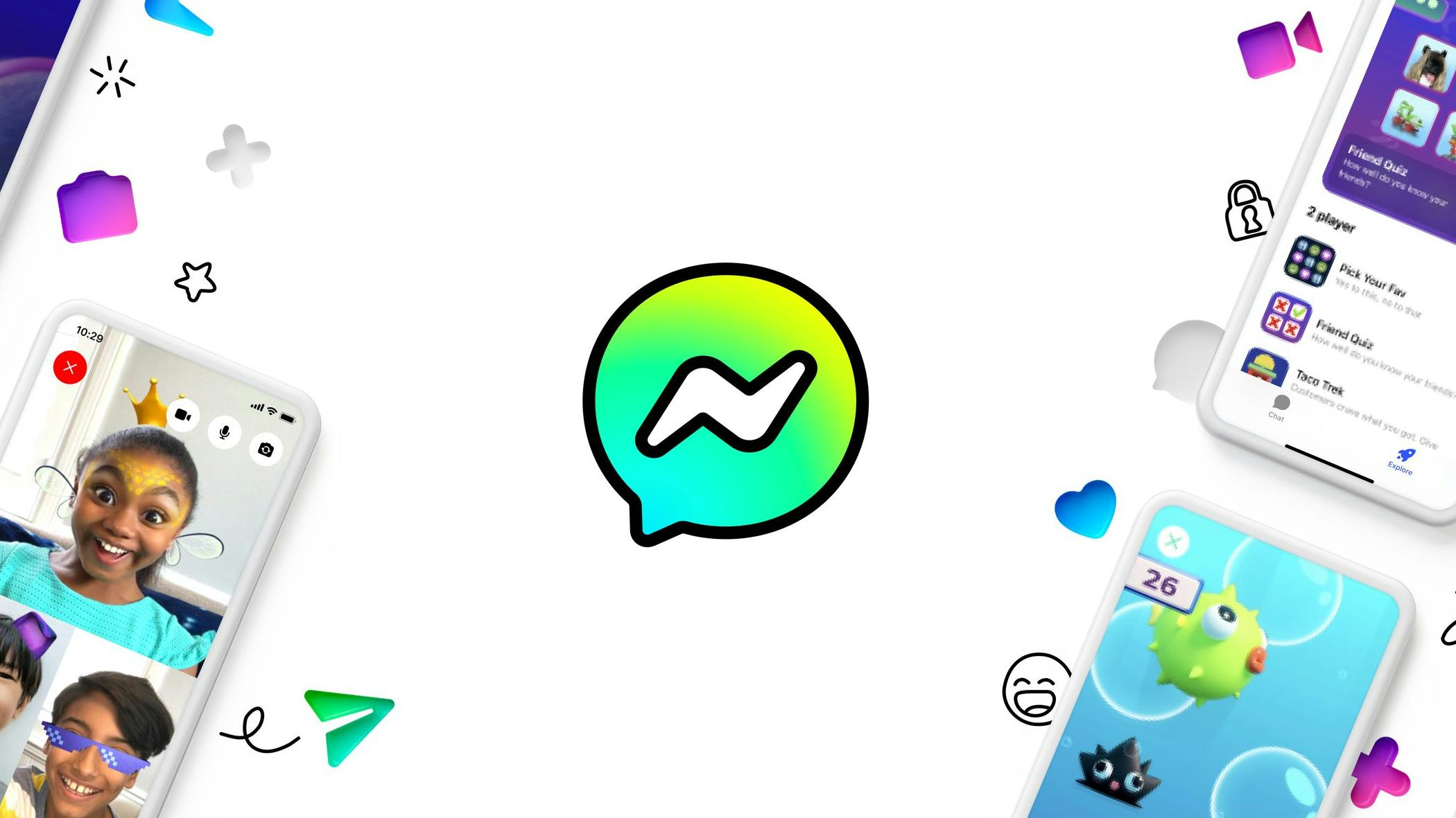 image of Messenger Kids platform